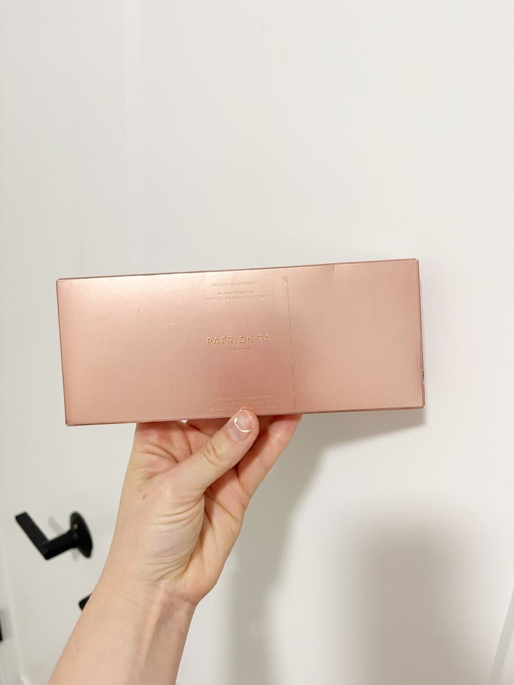 NEW Patrick Ta Major Headlines Blush Palette